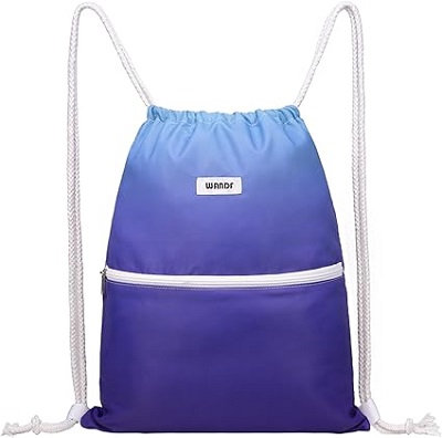 6. The Wandf Drawstring Backpack